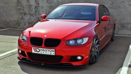 FRONT SPLITTER suitable for BMW 3 E92 MPACK (PREFACE MODEL fits M Performance splitters)