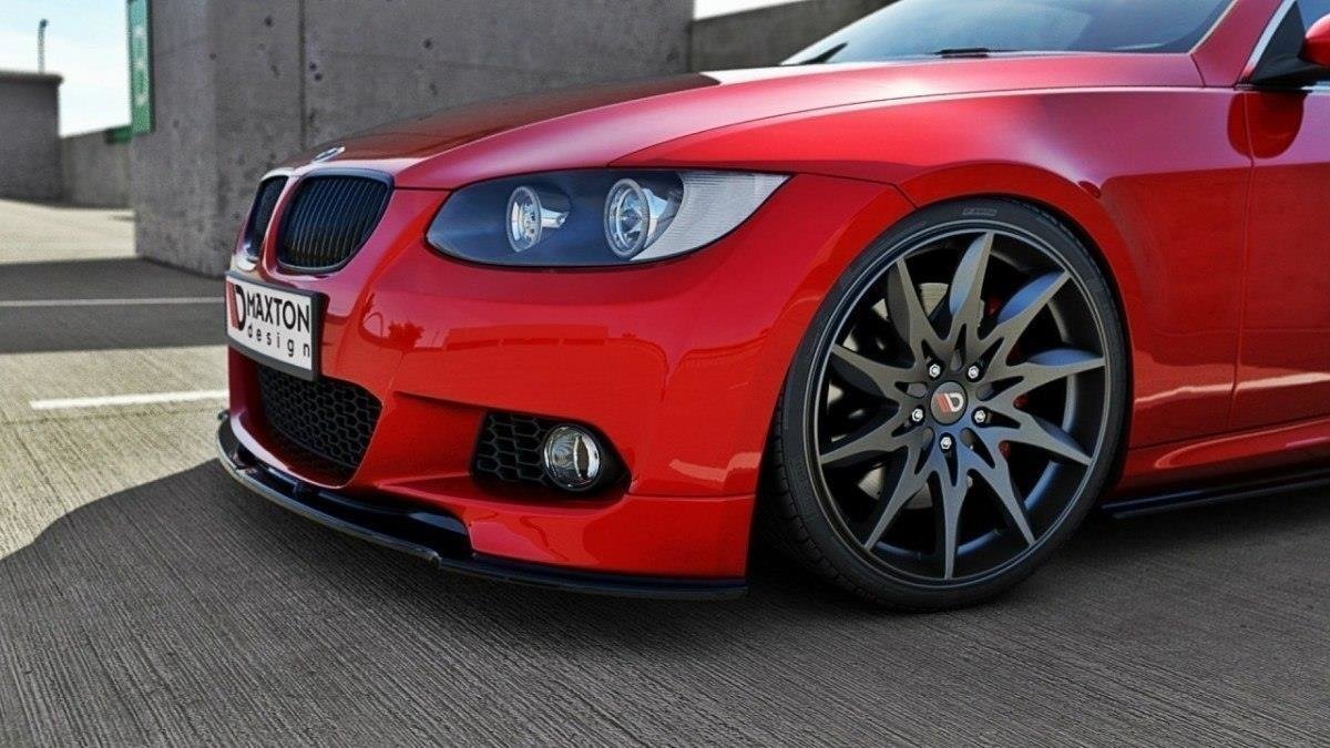 FRONT SPLITTER suitable for BMW 3 E92 MPACK (PREFACE MODEL fits M Performance splitters)