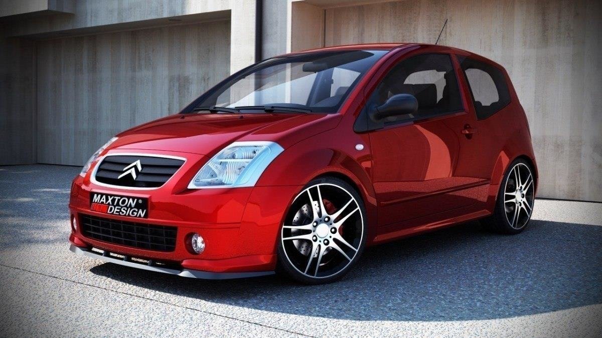 FRONT SPLITTER suitable for Citroen C2 VTS