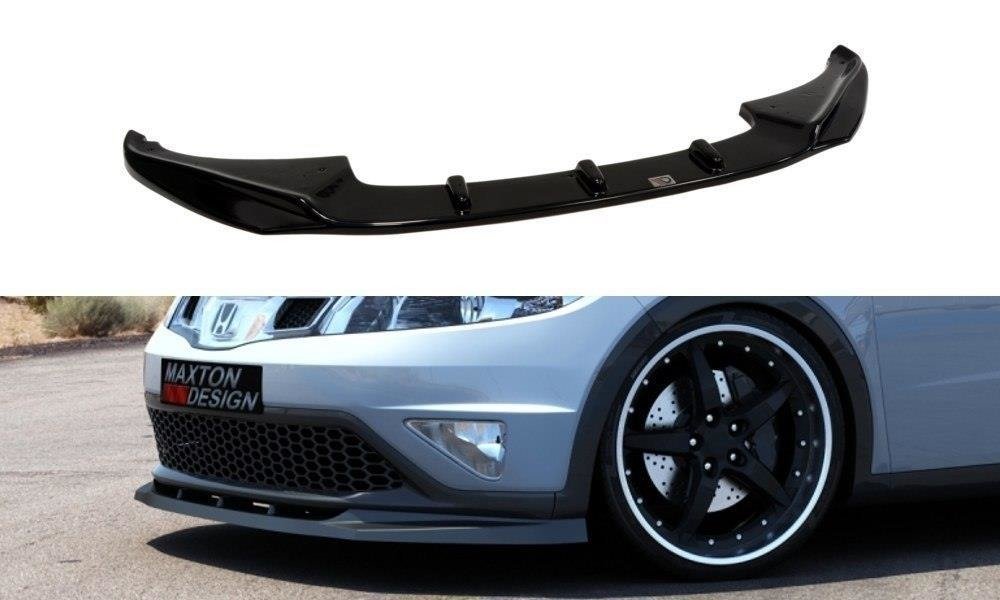 FRONT SPLITTER suitable for Honda CIVIC MK8 (FACELIFT)