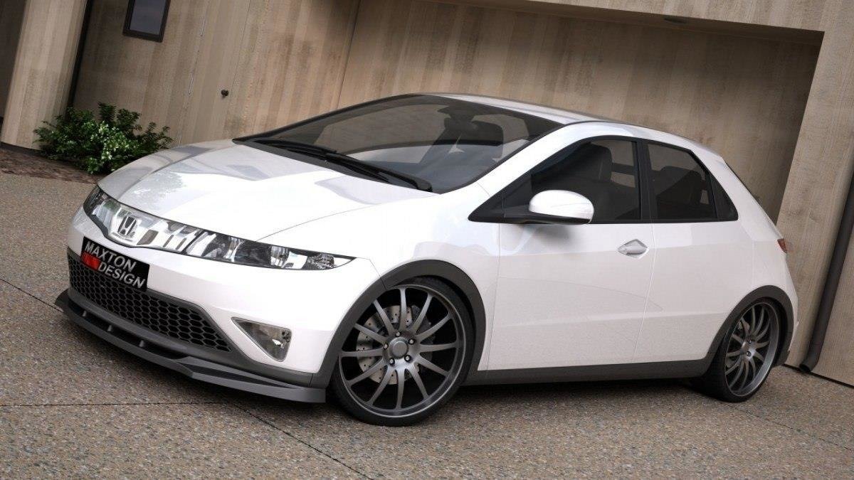 FRONT SPLITTER suitable for Honda CIVIC MK8 (PREFACE)