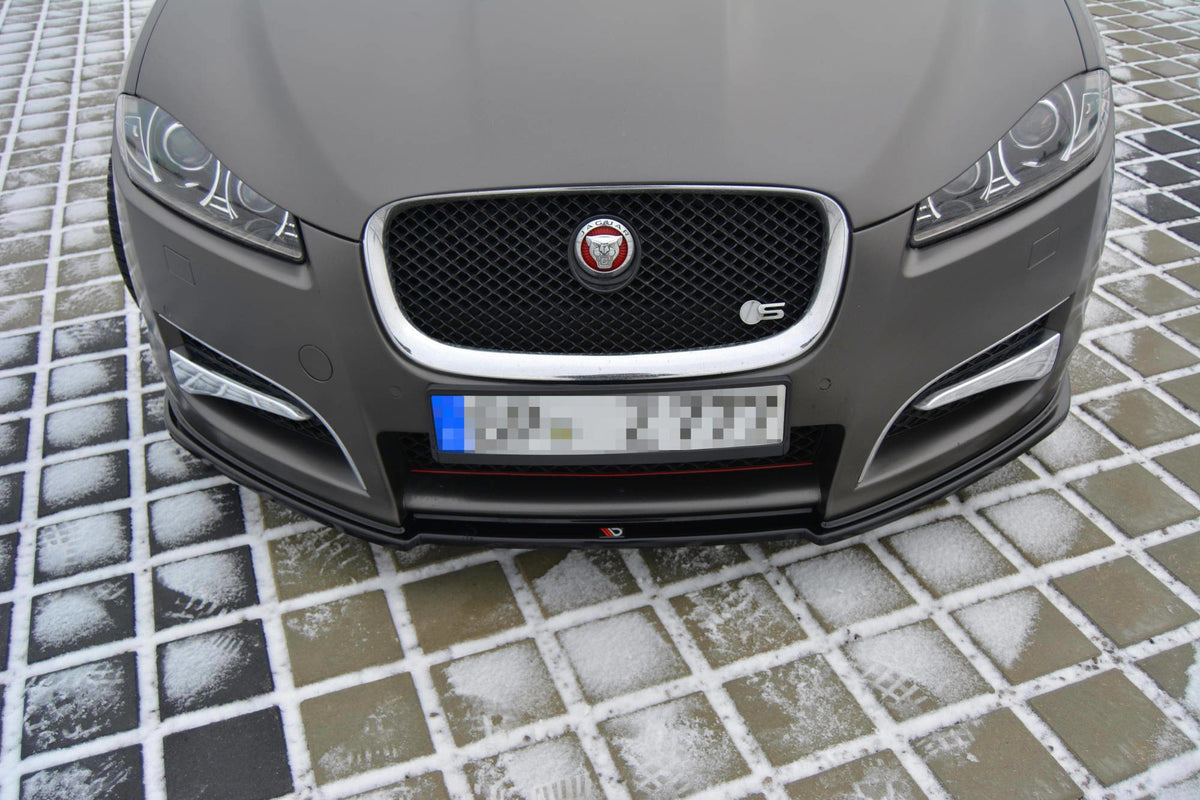 FRONT SPLITTER suitable for Jaguar XF (X250) MK1 SPORTBRAKE S-PACK