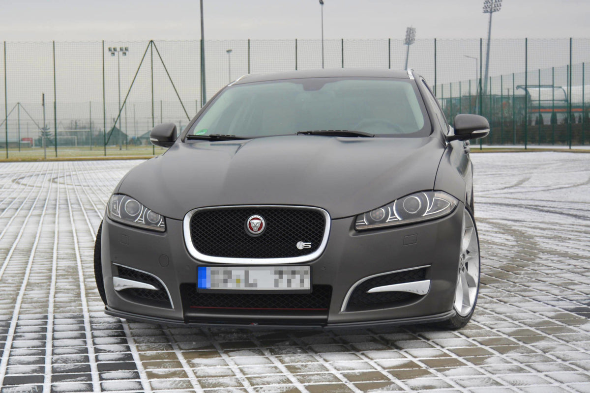 FRONT SPLITTER suitable for Jaguar XF (X250) MK1 SPORTBRAKE S-PACK