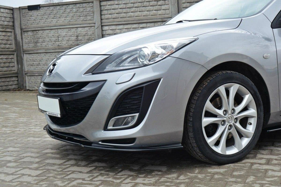 FRONT SPLITTER suitable for Mazda 3 MK2 SPORT (PREFACE)