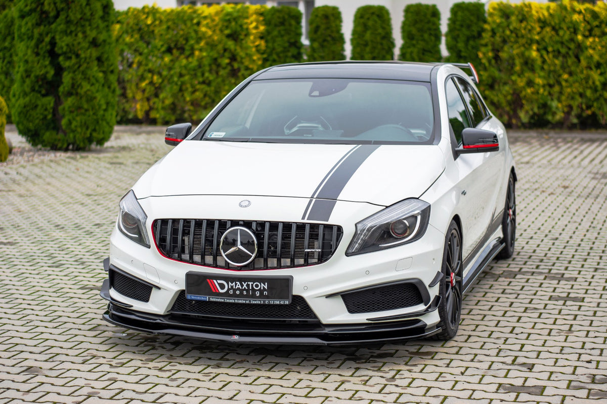 FRONT SPLITTER suitable for Mercedes A45 AMG W176