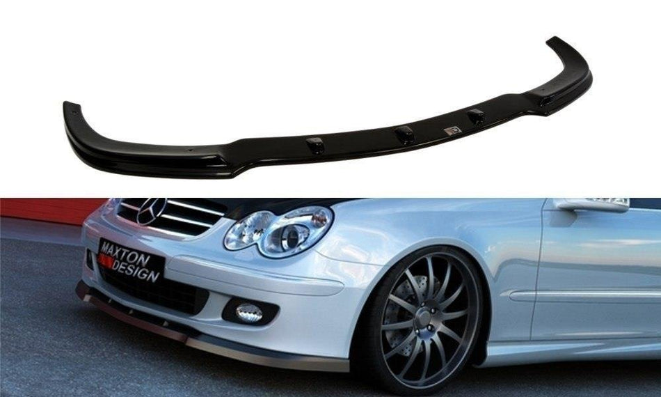 FRONT SPLITTER suitable for Mercedes CLK W209 FACELIFT MODEL FOR STANDARD VERSION