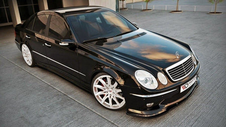 FRONT SPLITTER suitable for Mercedes E W211 AMG PREFACE