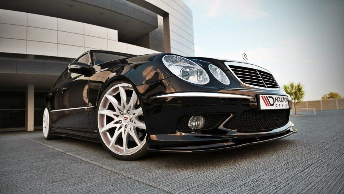 FRONT SPLITTER suitable for Mercedes E W211 AMG PREFACE