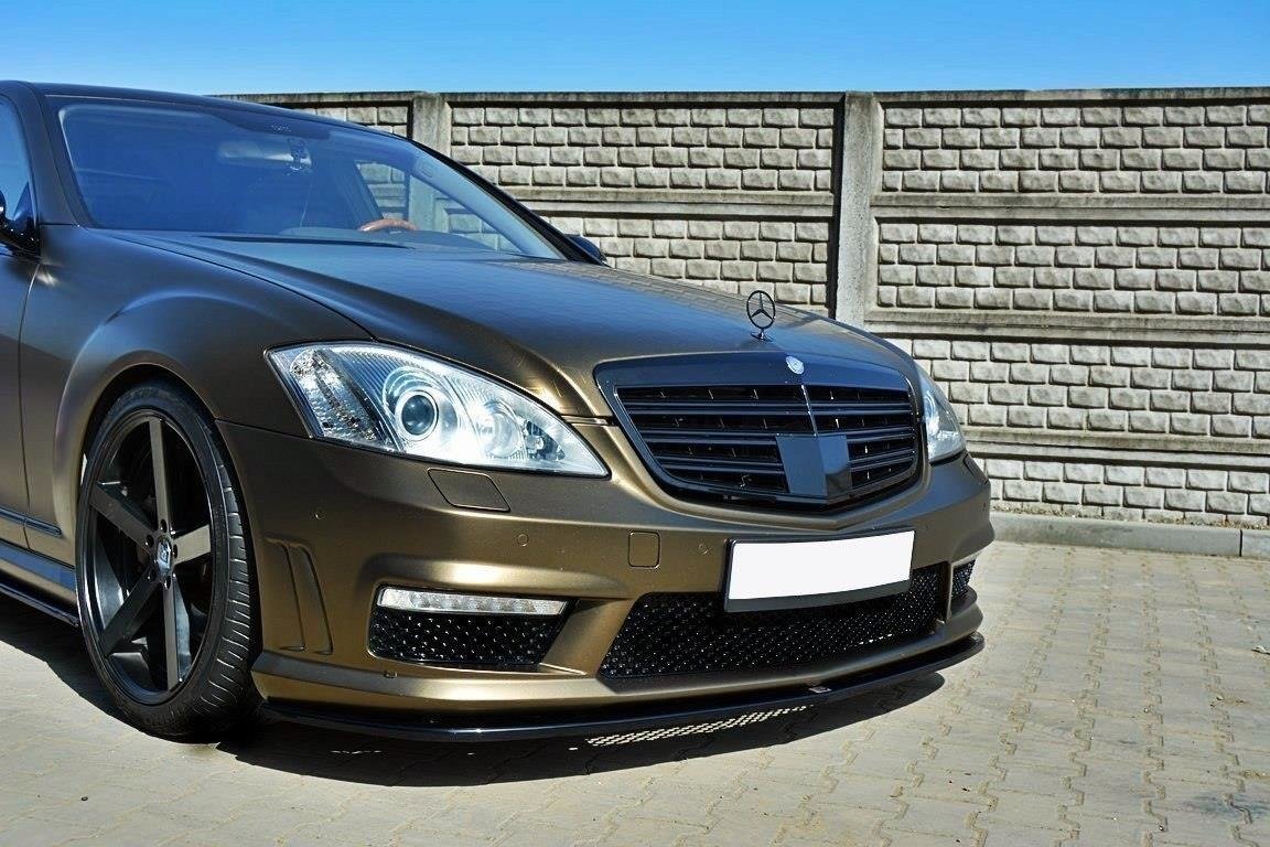 FRONT SPLITTER suitable for Mercedes S-CLASS W221 AMG