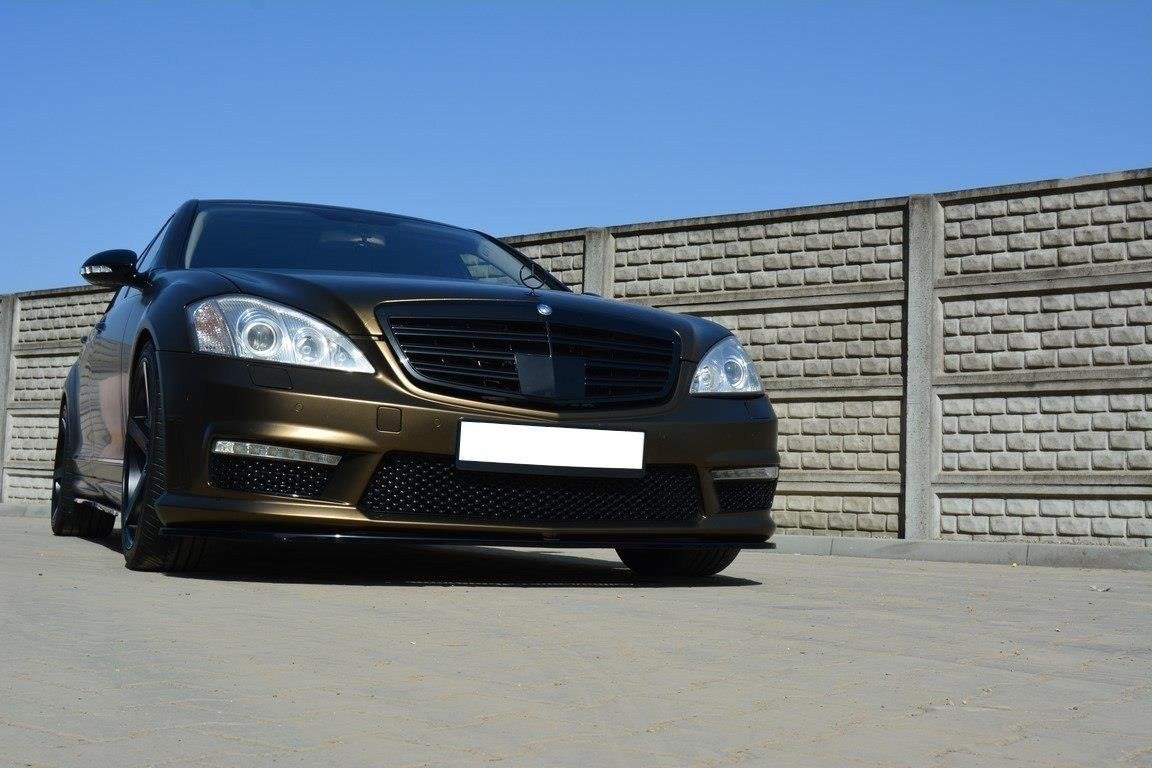 FRONT SPLITTER suitable for Mercedes S-CLASS W221 AMG