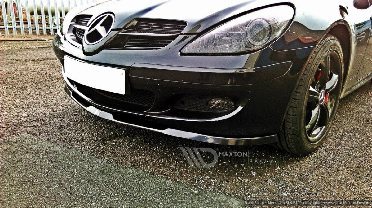FRONT SPLITTER suitable for Mercedes SLK R171 STANDARD BUMPER