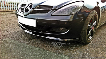 FRONT SPLITTER suitable for Mercedes SLK R171 STANDARD BUMPER
