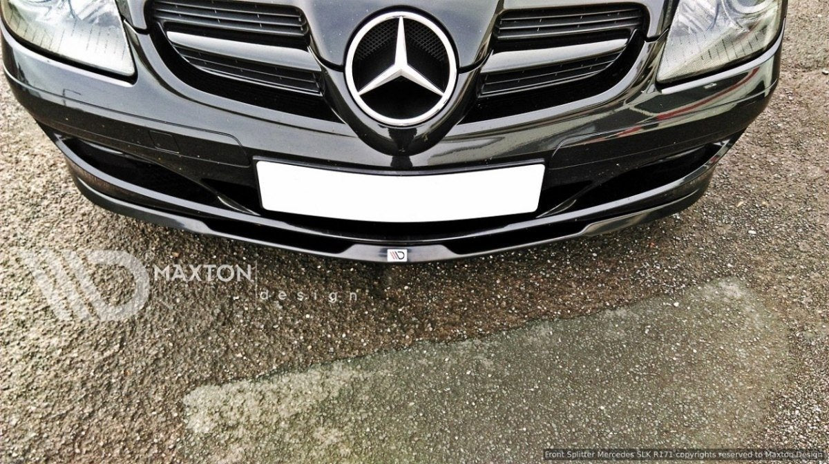 FRONT SPLITTER suitable for Mercedes SLK R171 STANDARD BUMPER