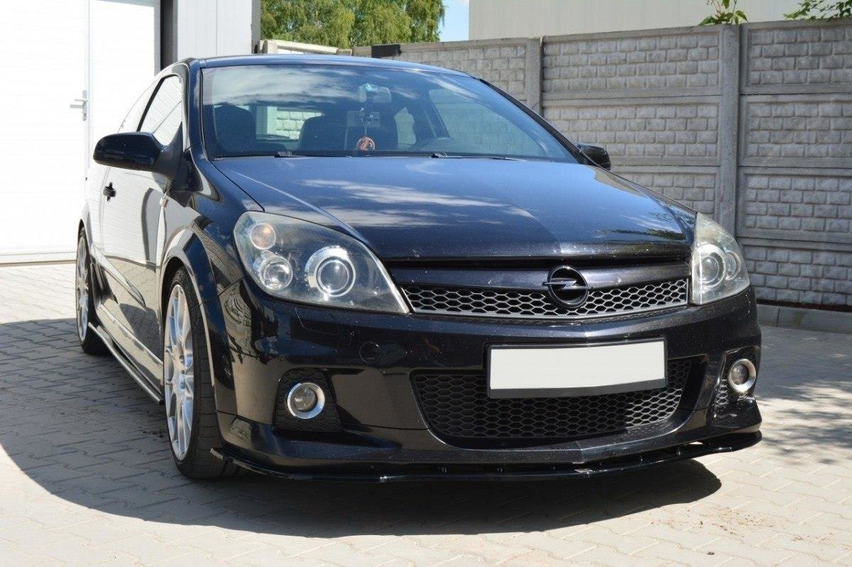 FRONT SPLITTER suitable for Opel ASTRA H (FOR OPC / VXR)