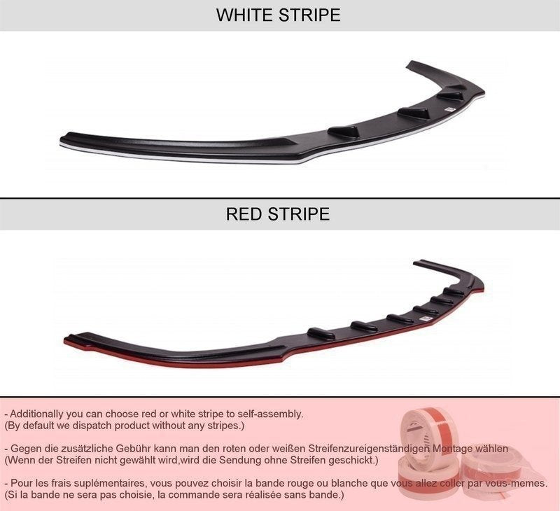 FRONT SPLITTER suitable for Opel ASTRA H OPC / VXR NURBURG