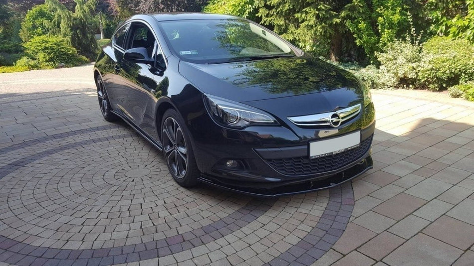 FRONT SPLITTER suitable for Opel ASTRA J GTC