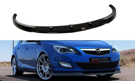 FRONT SPLITTER suitable for Opel ASTRA J (pre-facelift)