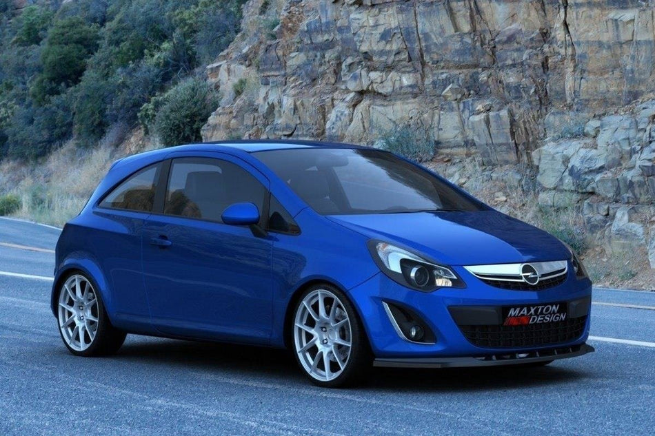 FRONT SPLITTER suitable for Opel CORSA D (FACELIFT)