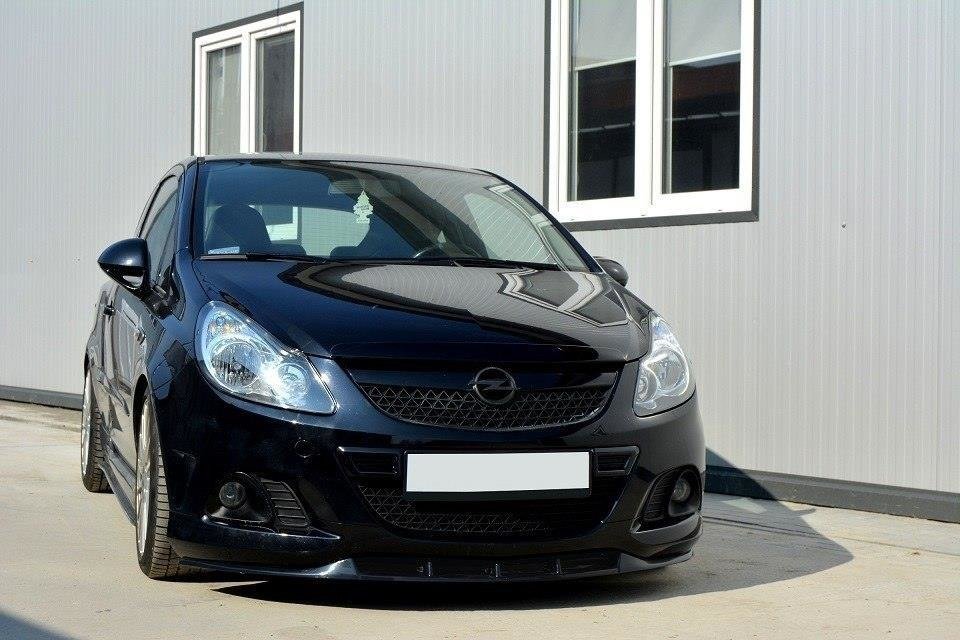FRONT SPLITTER suitable for Opel CORSA D NURBURG (FOR OPC / VXR BUMPER)