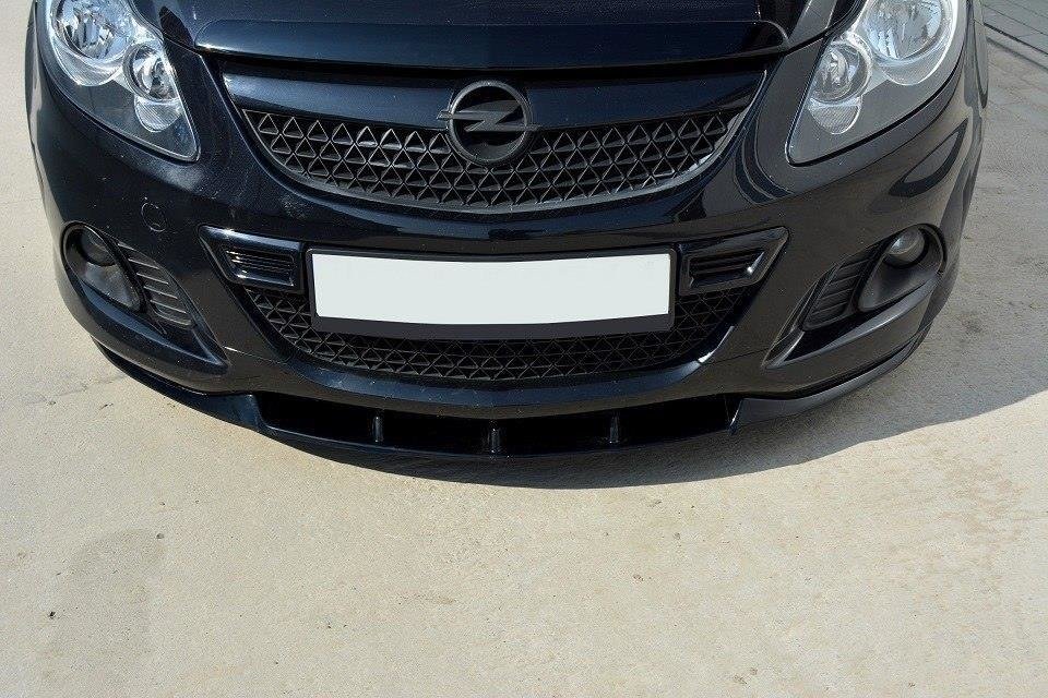 FRONT SPLITTER suitable for Opel CORSA D NURBURG (FOR OPC / VXR BUMPER)