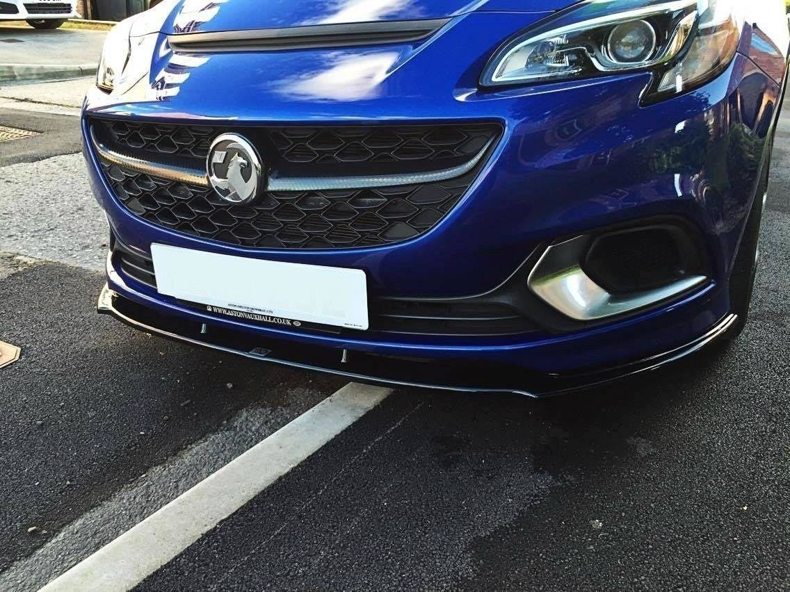 FRONT SPLITTER suitable for Opel CORSA E OPC / VXR