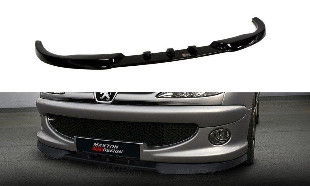 FRONT SPLITTER suitable for Peugeot 206 (for: CC, RC, GTI, S16, XSI, XS, SPORT)