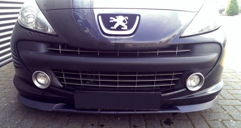 FRONT SPLITTER suitable for Peugeot 207 PREFACE MODEL