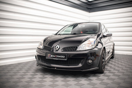 FRONT SPLITTER suitable for Renault CLIO III RS