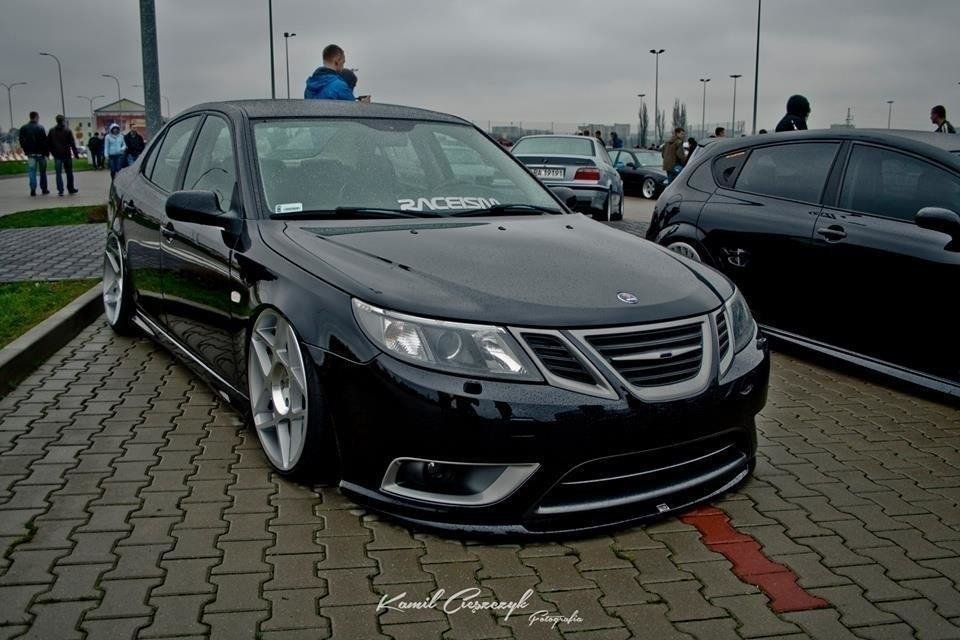 FRONT SPLITTER suitable for Saab 9-3 TURBO X