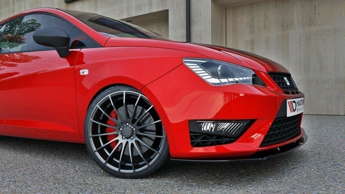 FRONT SPLITTER suitable for Seat IBIZA IV CUPRA (6J) FACELIFT
