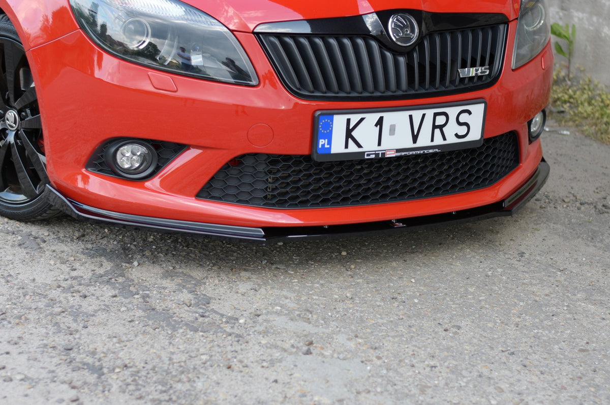 FRONT SPLITTER suitable for Skoda FABIA MK2 RS
