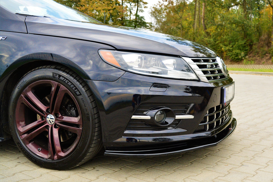 FRONT SPLITTER suitable for VOLKSWAGEN CC R-LINE