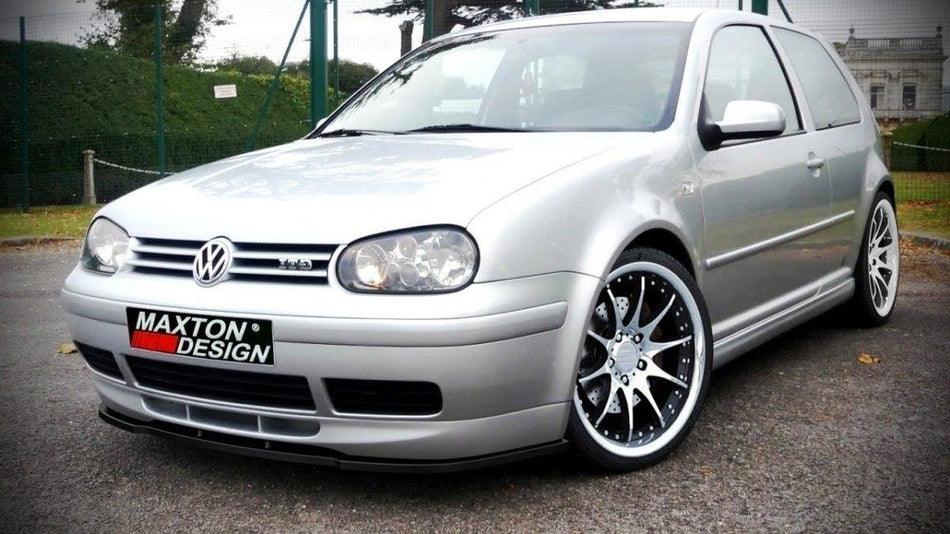 FRONT SPLITTER suitable for VW GOLF IV (FOR 25TH FRONT BUMPER SPOILER)