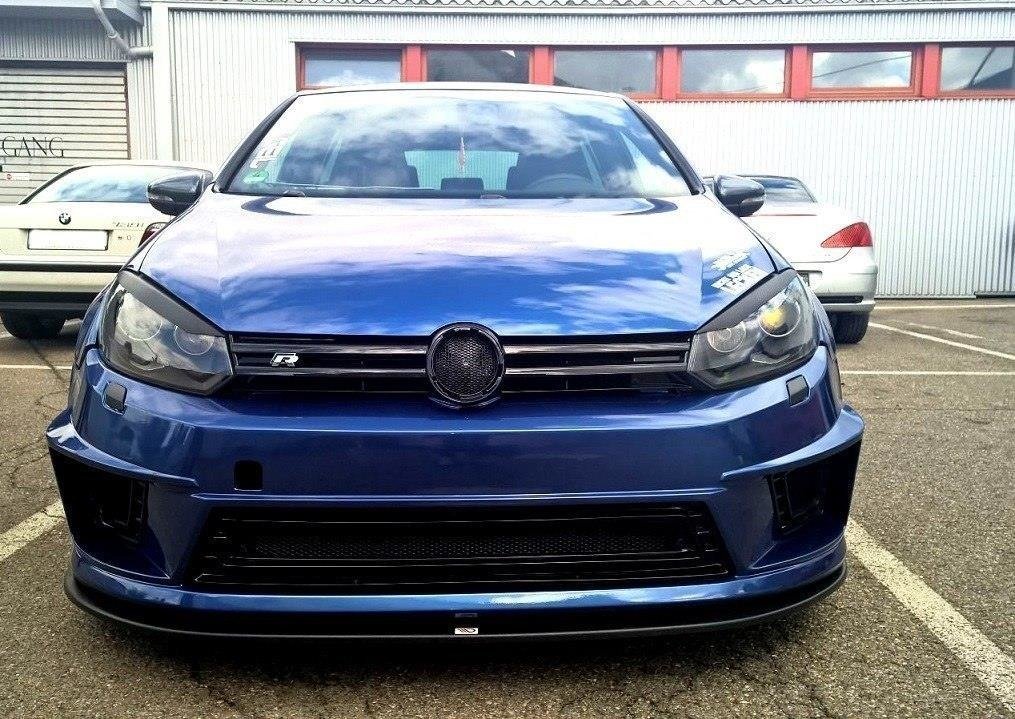 FRONT SPLITTER suitable for VW GOLF VI (FOR R400 BUMPER)