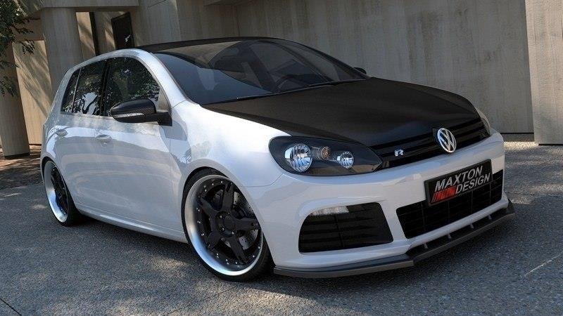 FRONT SPLITTER suitable for VW GOLF VI R