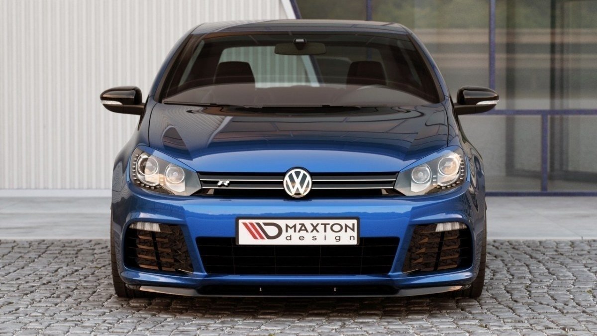 FRONT SPLITTER suitable for VW GOLF VI R CUPRA LOOK