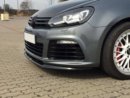 FRONT SPLITTER suitable for VW GOLF VI R CUPRA LOOK