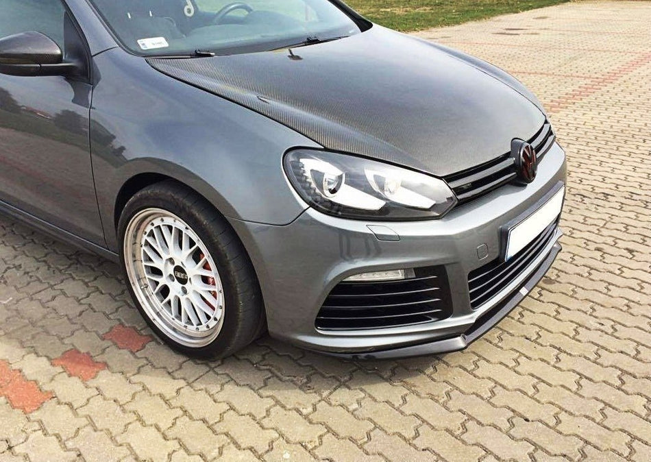 FRONT SPLITTER suitable for VW GOLF VI R CUPRA LOOK