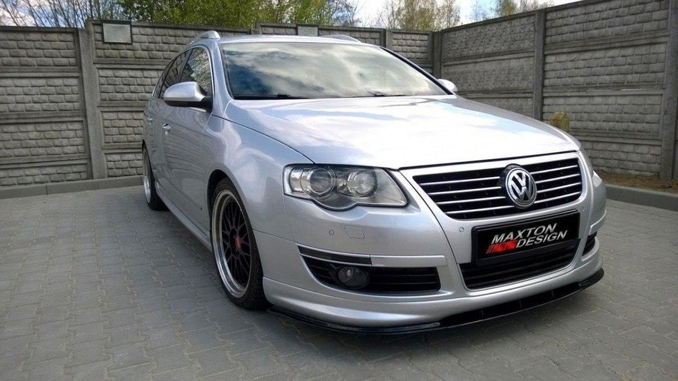 FRONT SPLITTER suitable for VW PASSAT B6 R-LINE