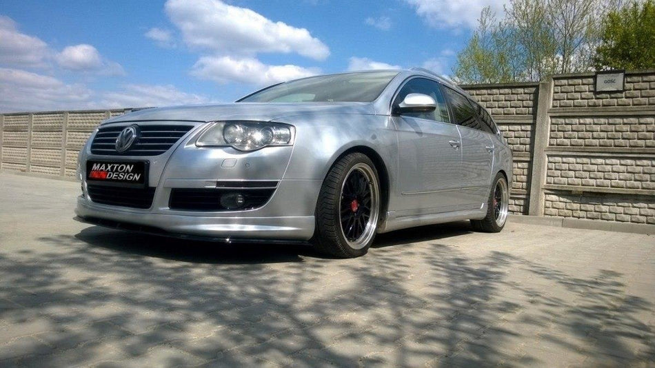 FRONT SPLITTER suitable for VW PASSAT B6 R-LINE