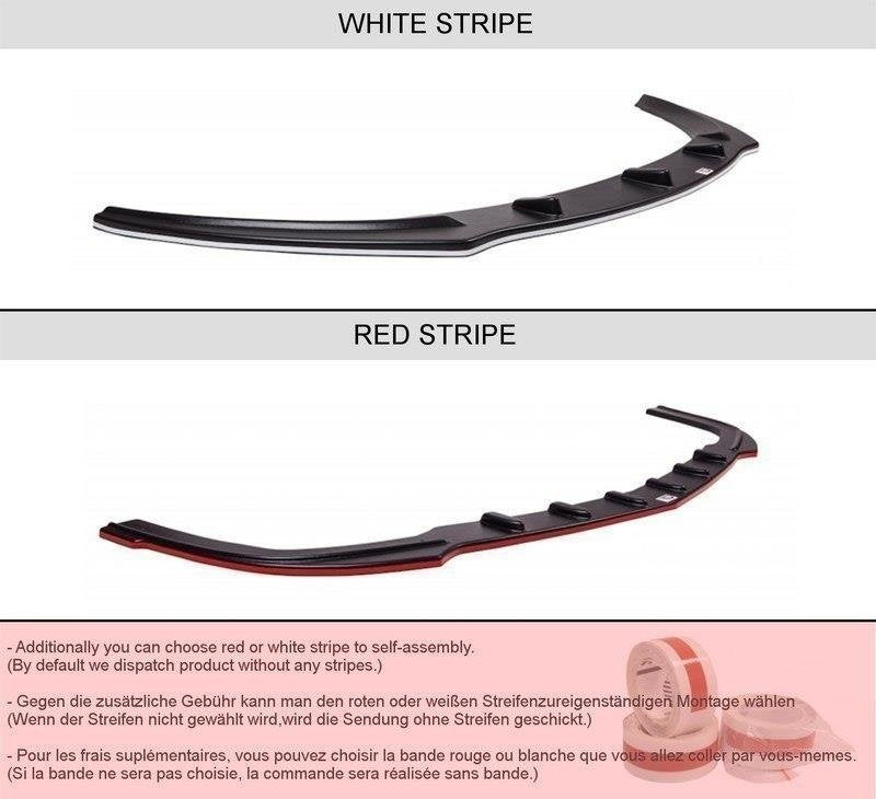 FRONT SPLITTER suitable for VW PASSAT B6 R-LINE