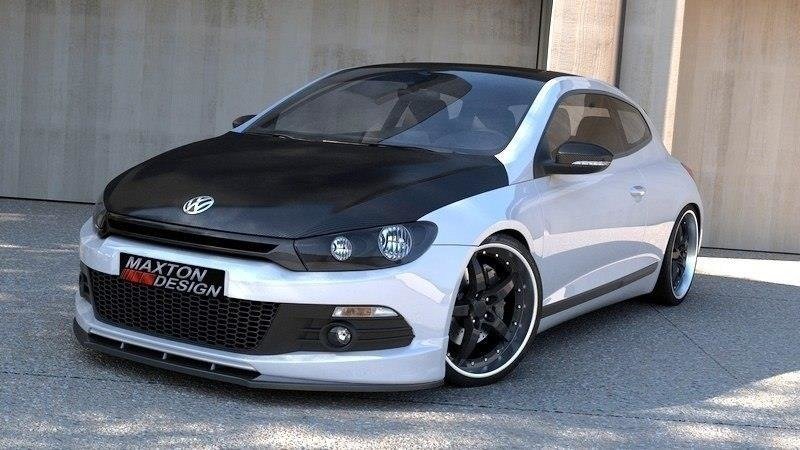 FRONT SPLITTER suitable for VW SCIROCCO R-LINE