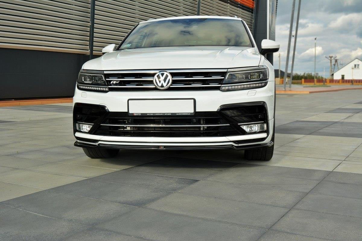 FRONT SPLITTER suitable for VW Tiguan Mk2 R-Line