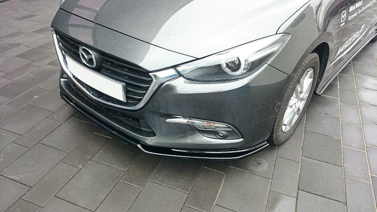 FRONT SPLITTER v.1 suitable for Mazda 3 BN (Mk3) Facelift