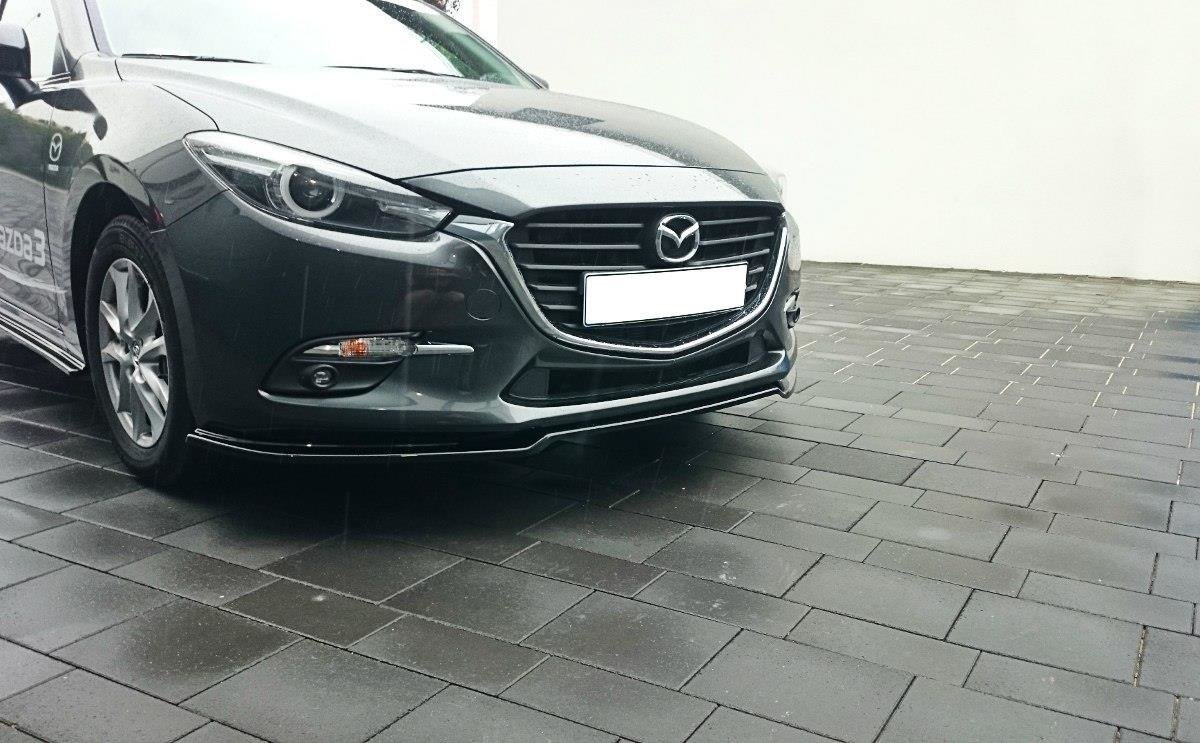 FRONT SPLITTER v.1 suitable for Mazda 3 BN (Mk3) Facelift