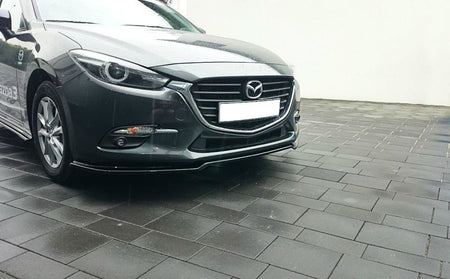 FRONT SPLITTER v.1 suitable for Mazda 3 BN (Mk3) Facelift