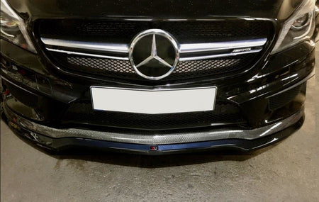 FRONT SPLITTER v.1 suitable for Mercedes CLA 45 AMG C117 (PREFACE)