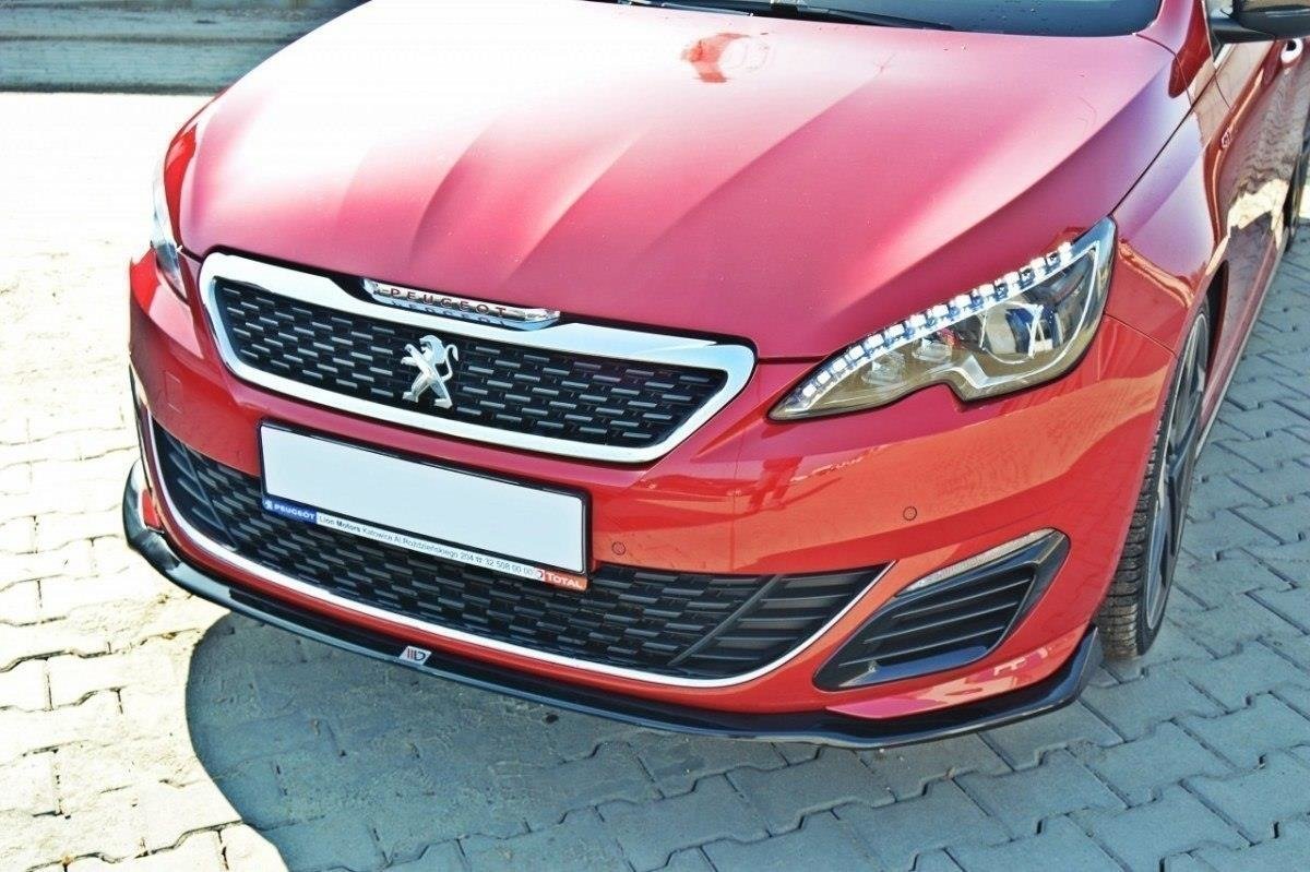 FRONT SPLITTER v.1 suitable for Peugeot 308 II GTI