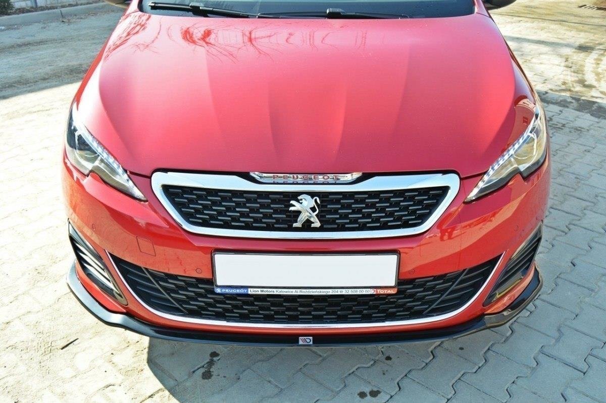 FRONT SPLITTER v.1 suitable for Peugeot 308 II GTI