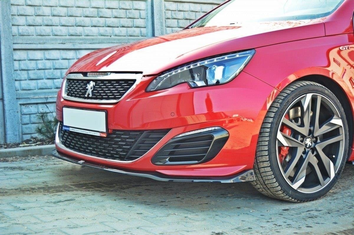 FRONT SPLITTER v.1 suitable for Peugeot 308 II GTI
